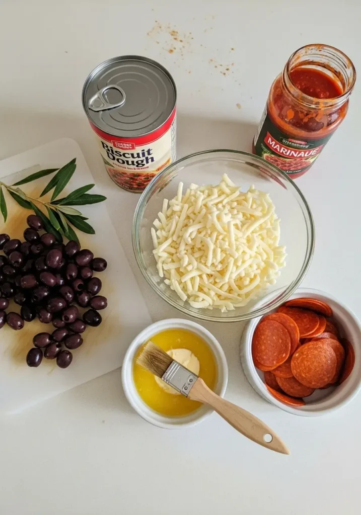Ghostly Cheese Pizza Bites