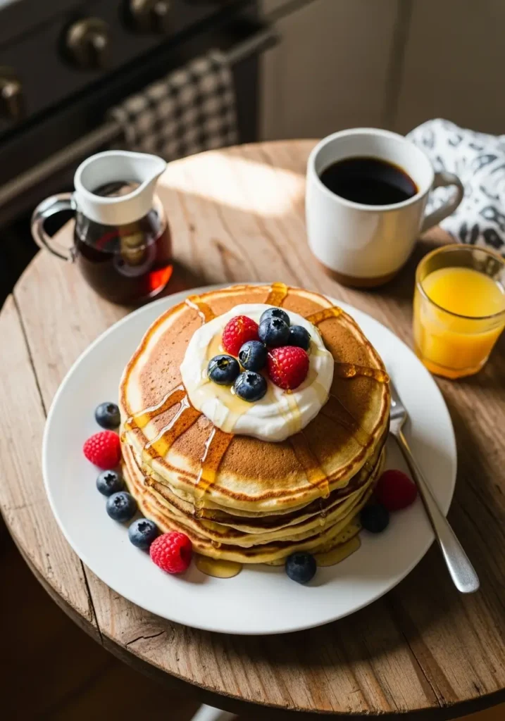 Greek Yogurt Pancakes