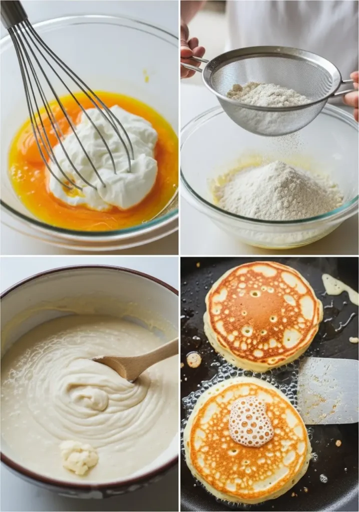 Greek Yogurt Pancakes