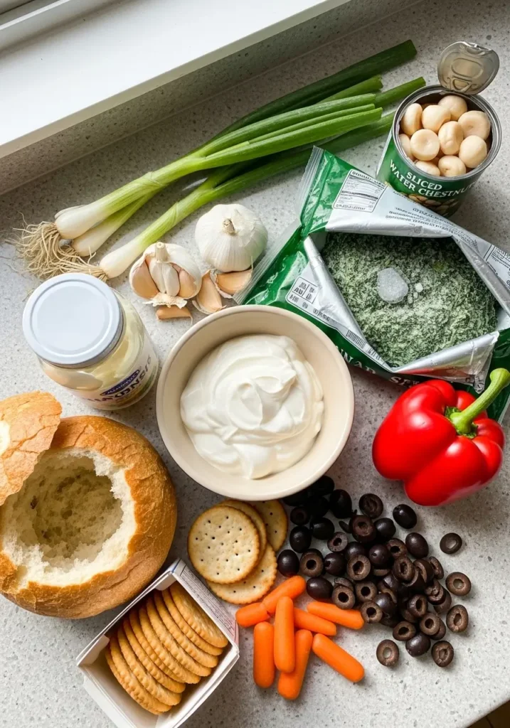 Halloween Spinach Dip