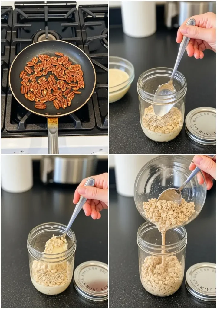 Maple Pecan Overnight Oats