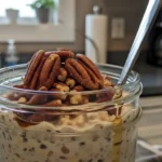 Maple Pecan Overnight Oats