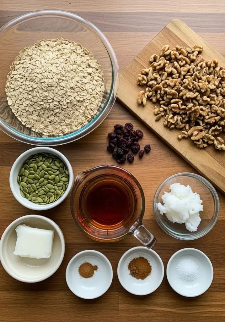 Maple Walnut Granola