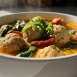 Marry Me Chicken Meatball Soup