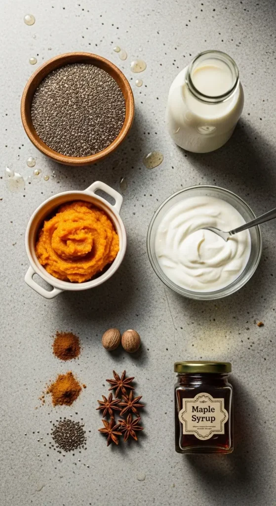 Pumpkin Pie Chia Pudding
