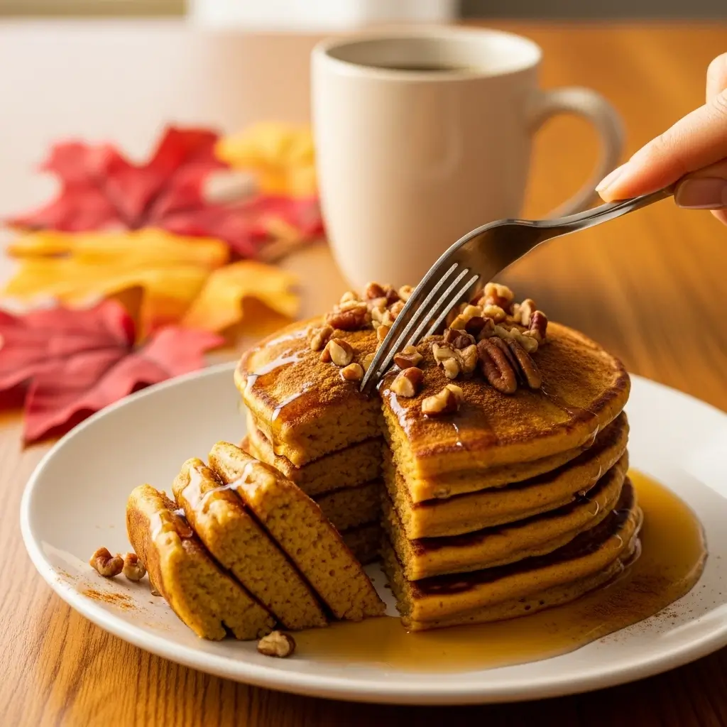 Pumpkin Spice Pancakes