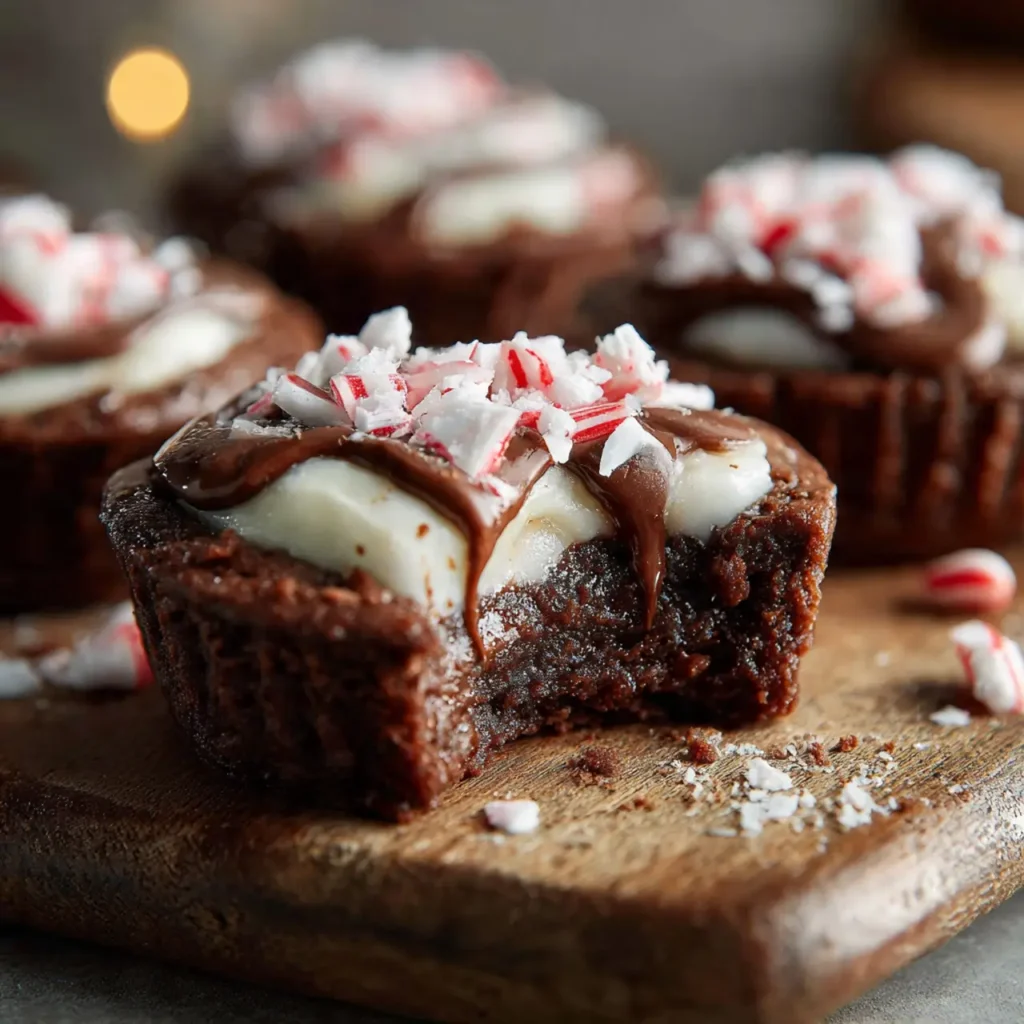 Peppermint Cookie Cups