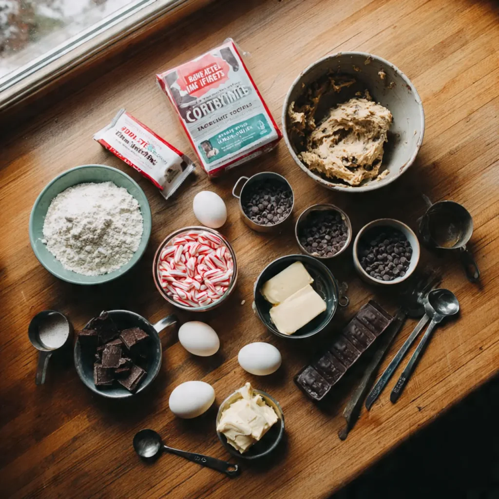 Peppermint Cookie Cups