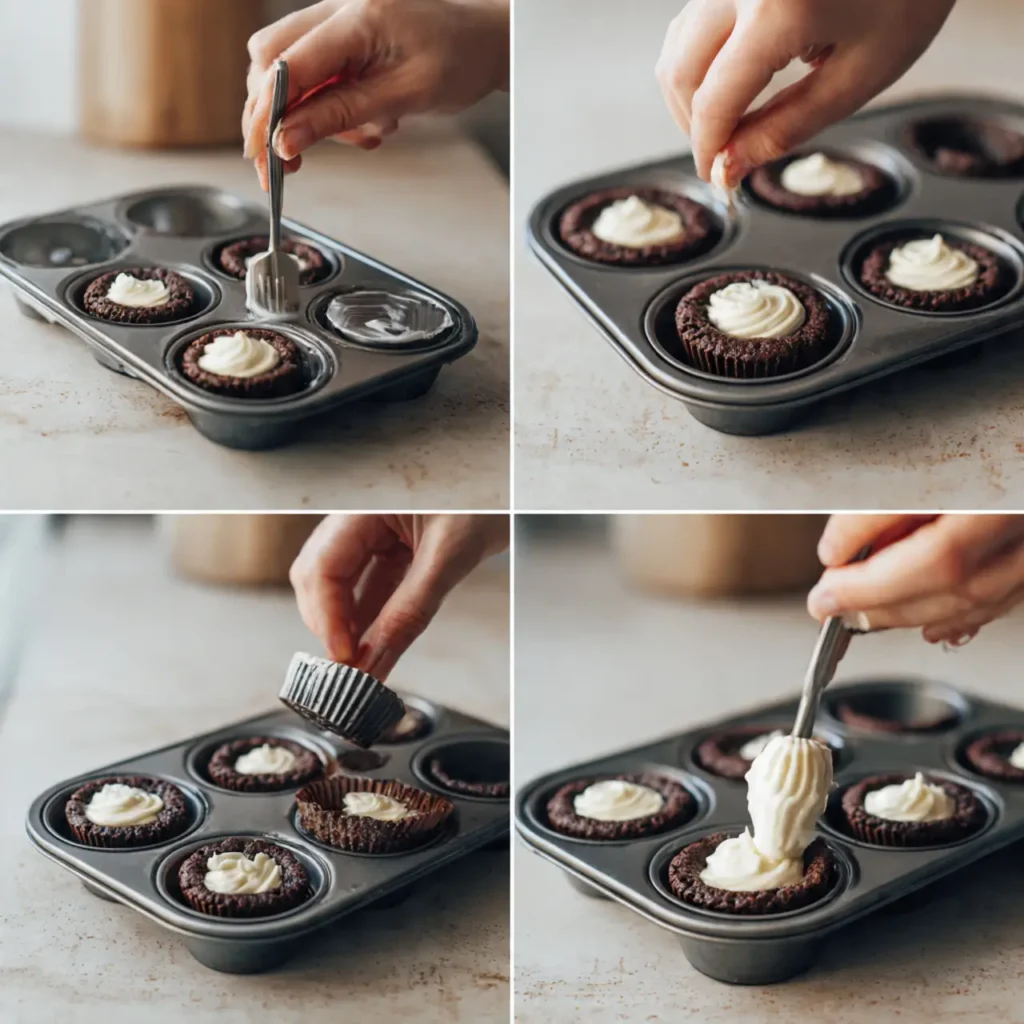 Peppermint Cookie Cups