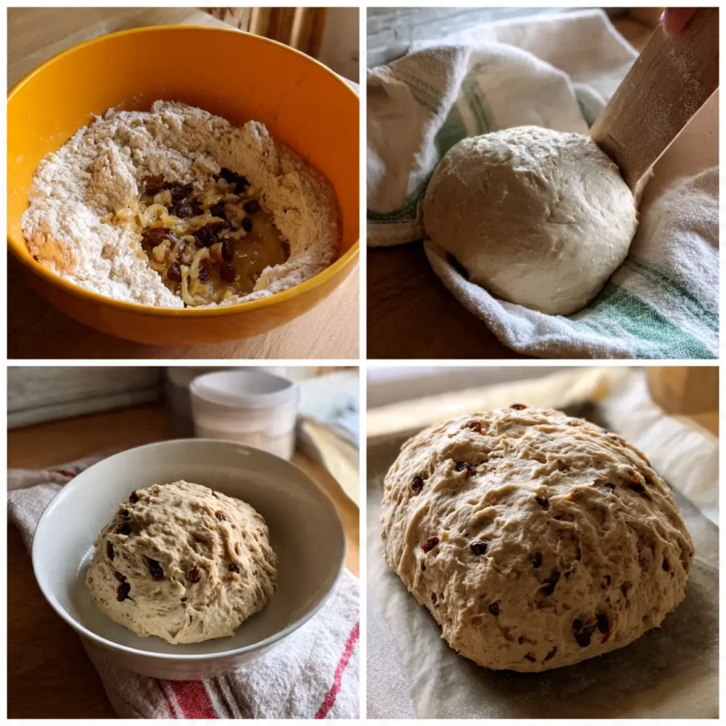 Christmas Bread with Dried Fruit