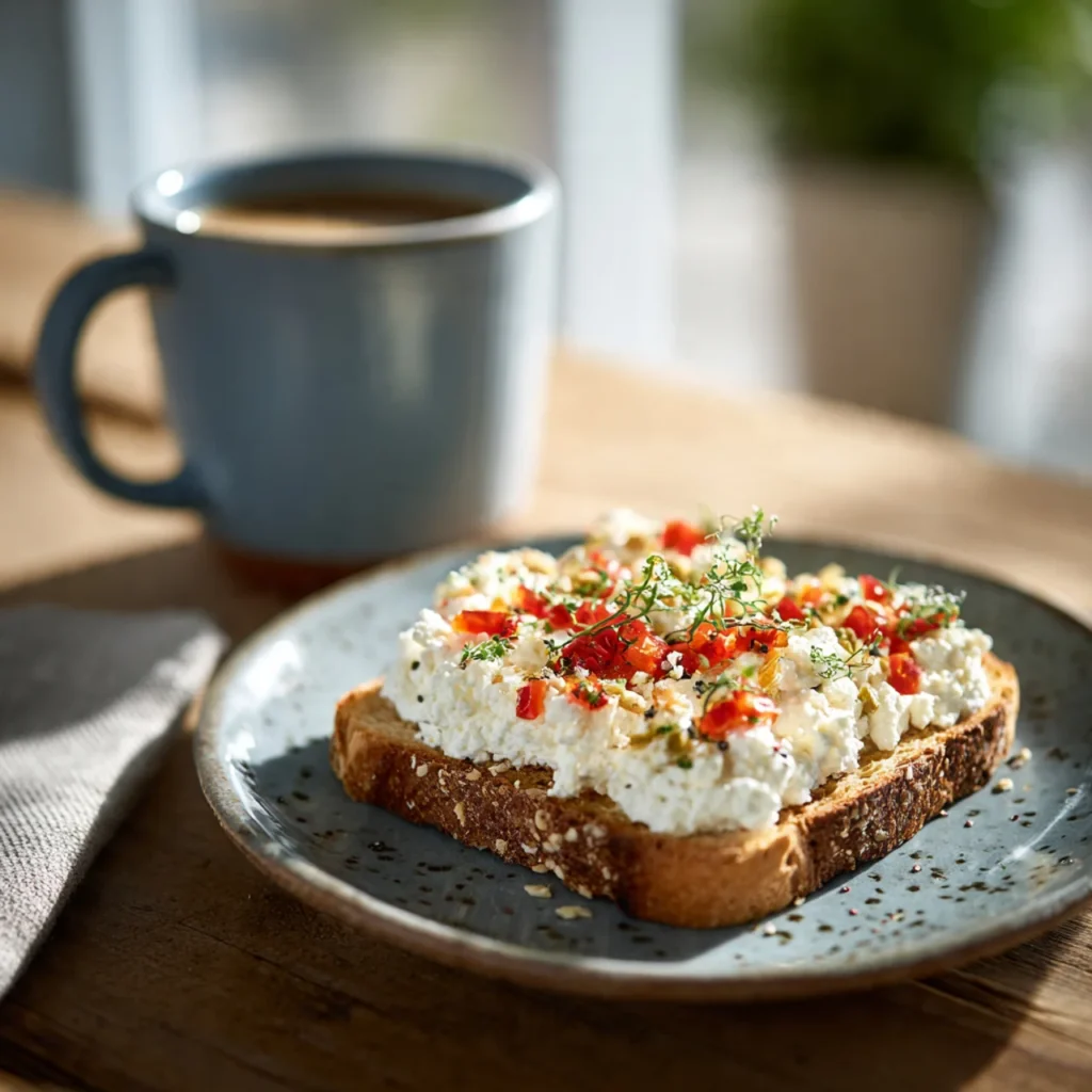 Cottage Cheese Toast