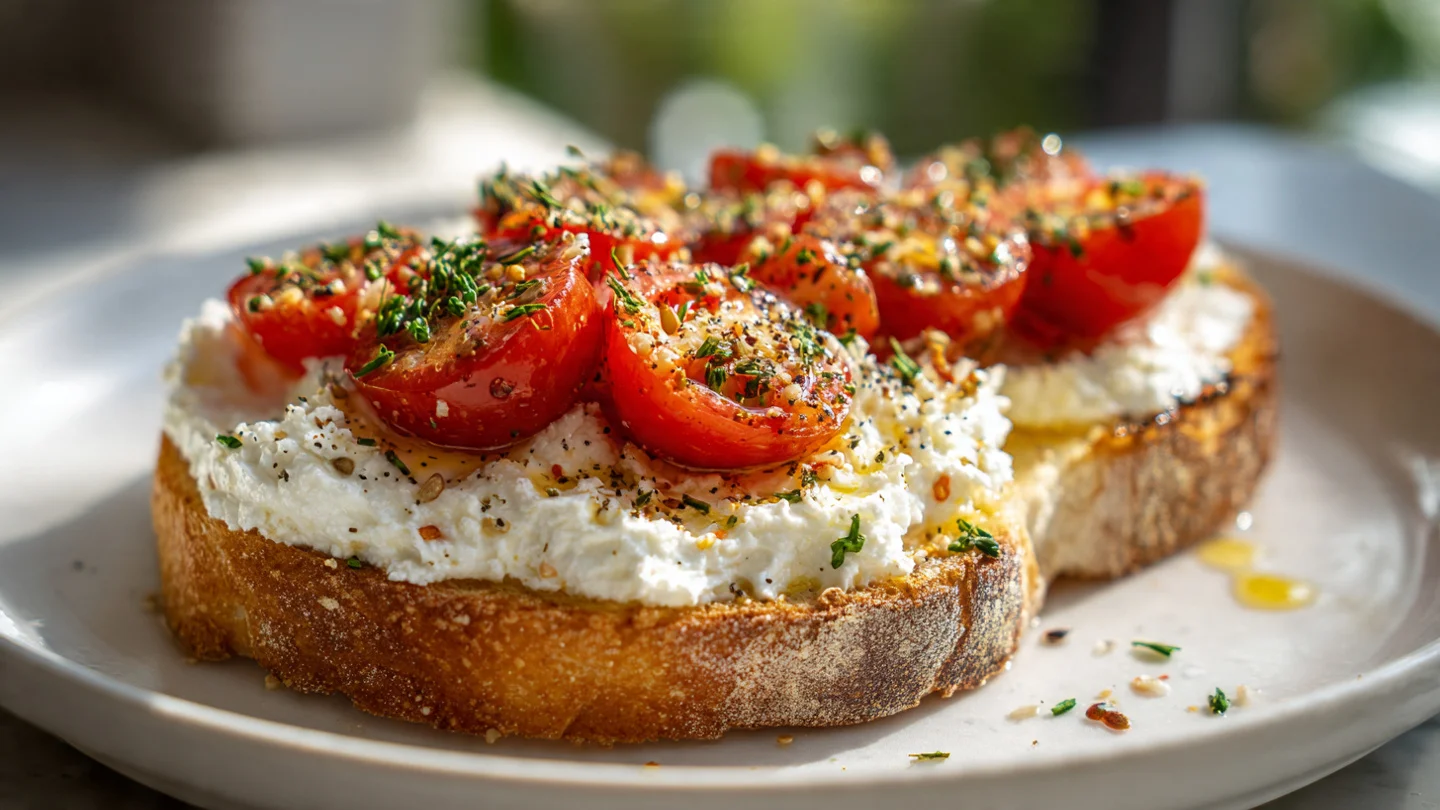 Cottage Cheese Toast