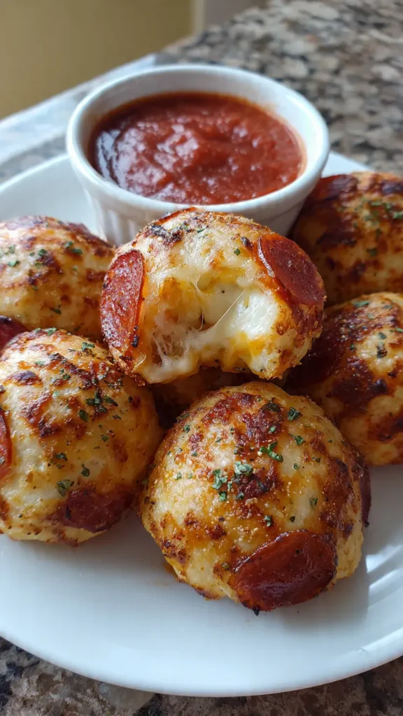 Pepperoni Pizza Bomb