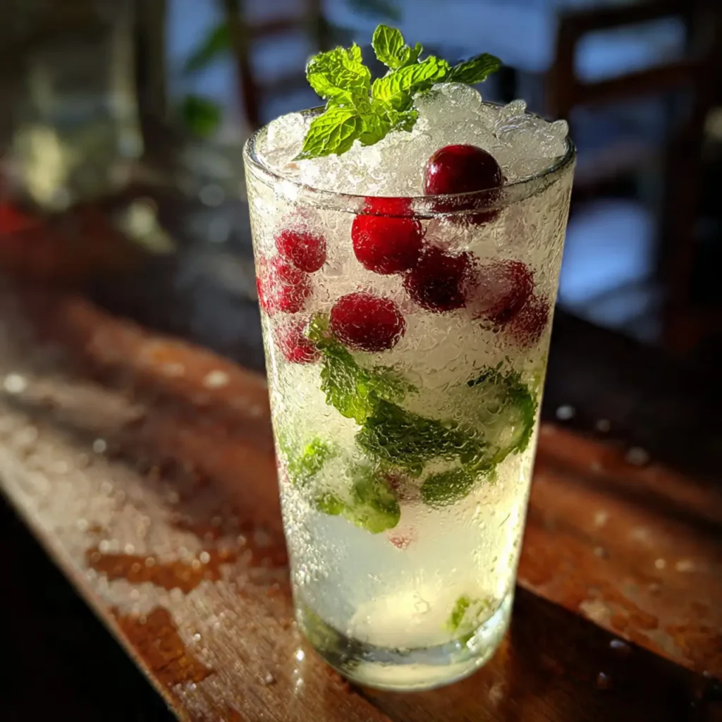 White Christmas Mojitos