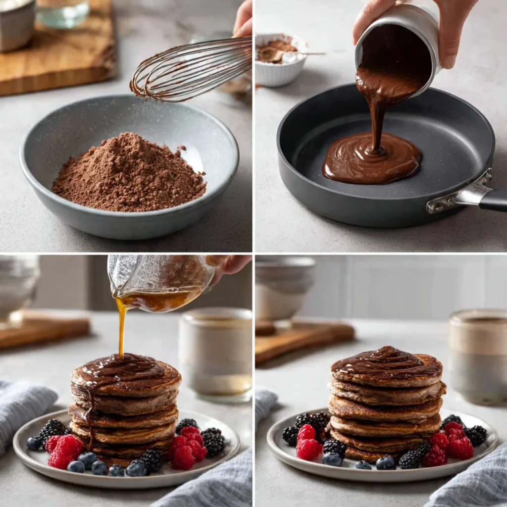 Best Chocolate Pancakes