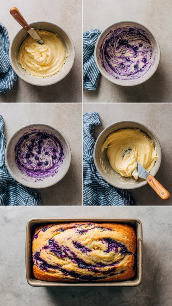 Blueberry Cream Cheese Bread