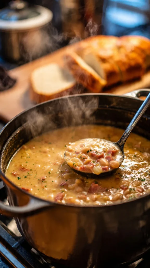 Easy White Bean and Ham Soup Recipe
