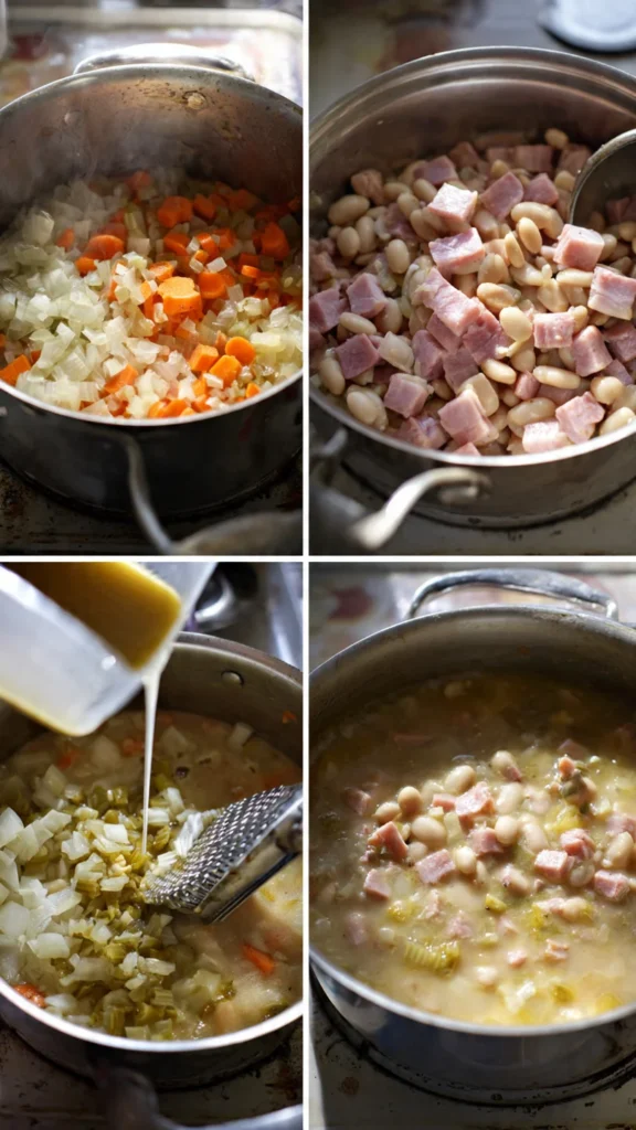 Easy White Bean and Ham Soup Recipe