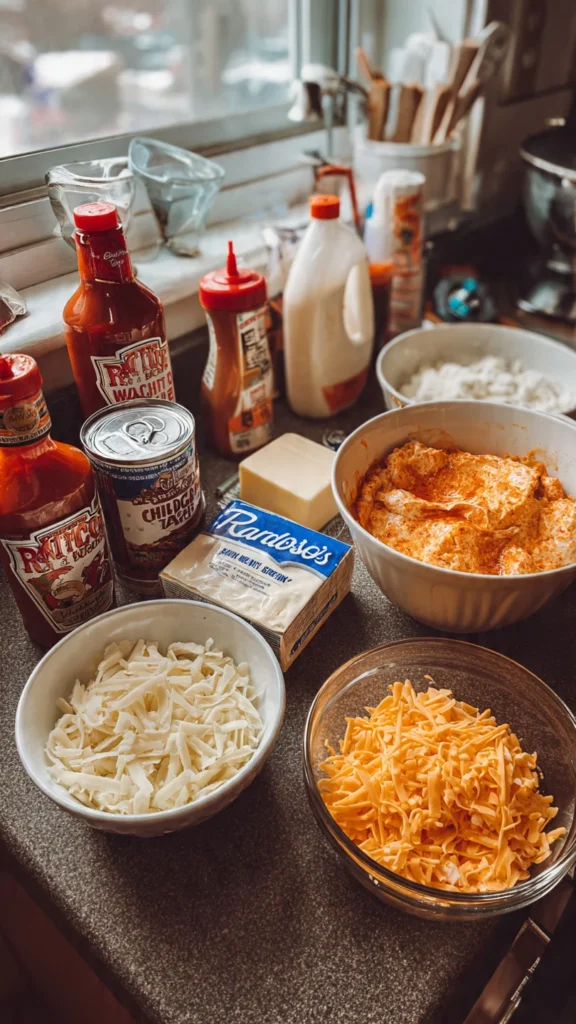 Slow Cooker Buffalo Chicken Dip