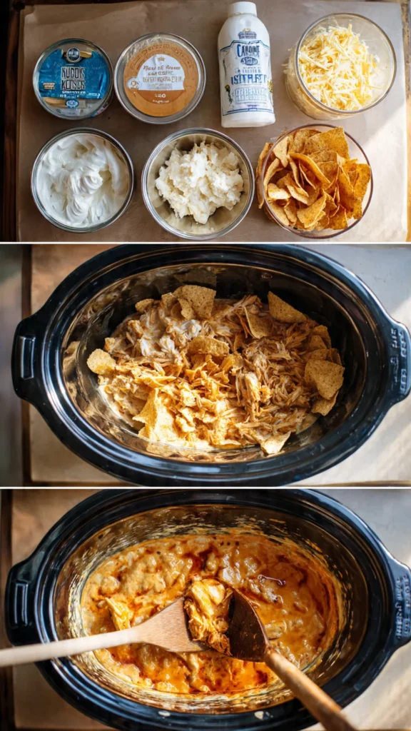 Slow Cooker Buffalo Chicken Dip