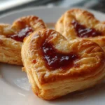 Strawberry Cream Cheese Heart Danishes