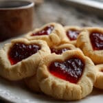 Thumbprint Heart Cookies Recipe