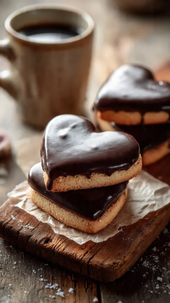 Valentine Ganache Cookies Recipe