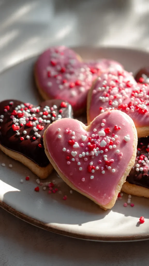 Valentine Ganache Cookies Recipe