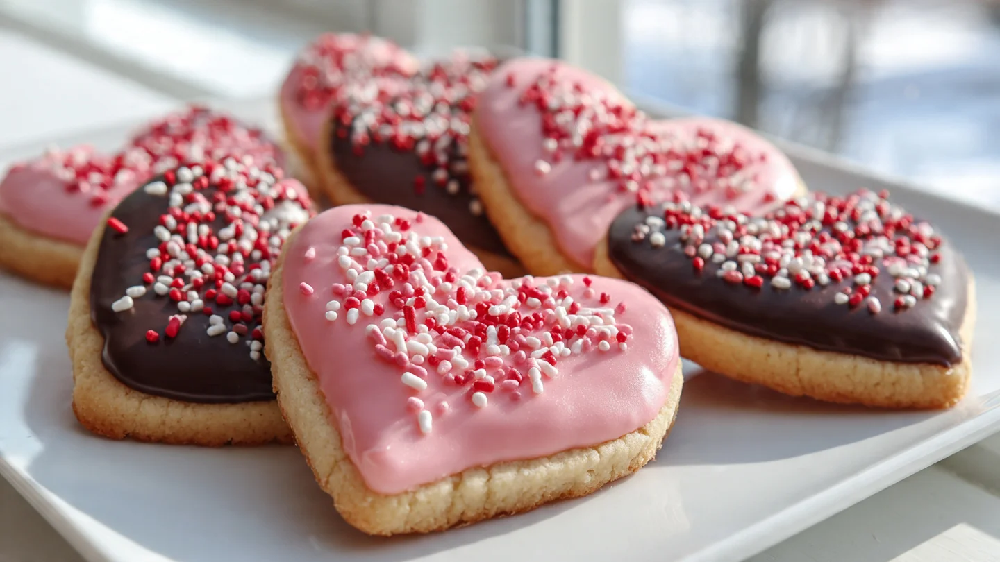 Valentine Ganache Cookies Recipe