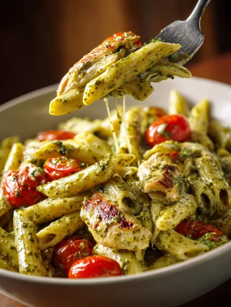 Creamy Pesto Chicken Pasta