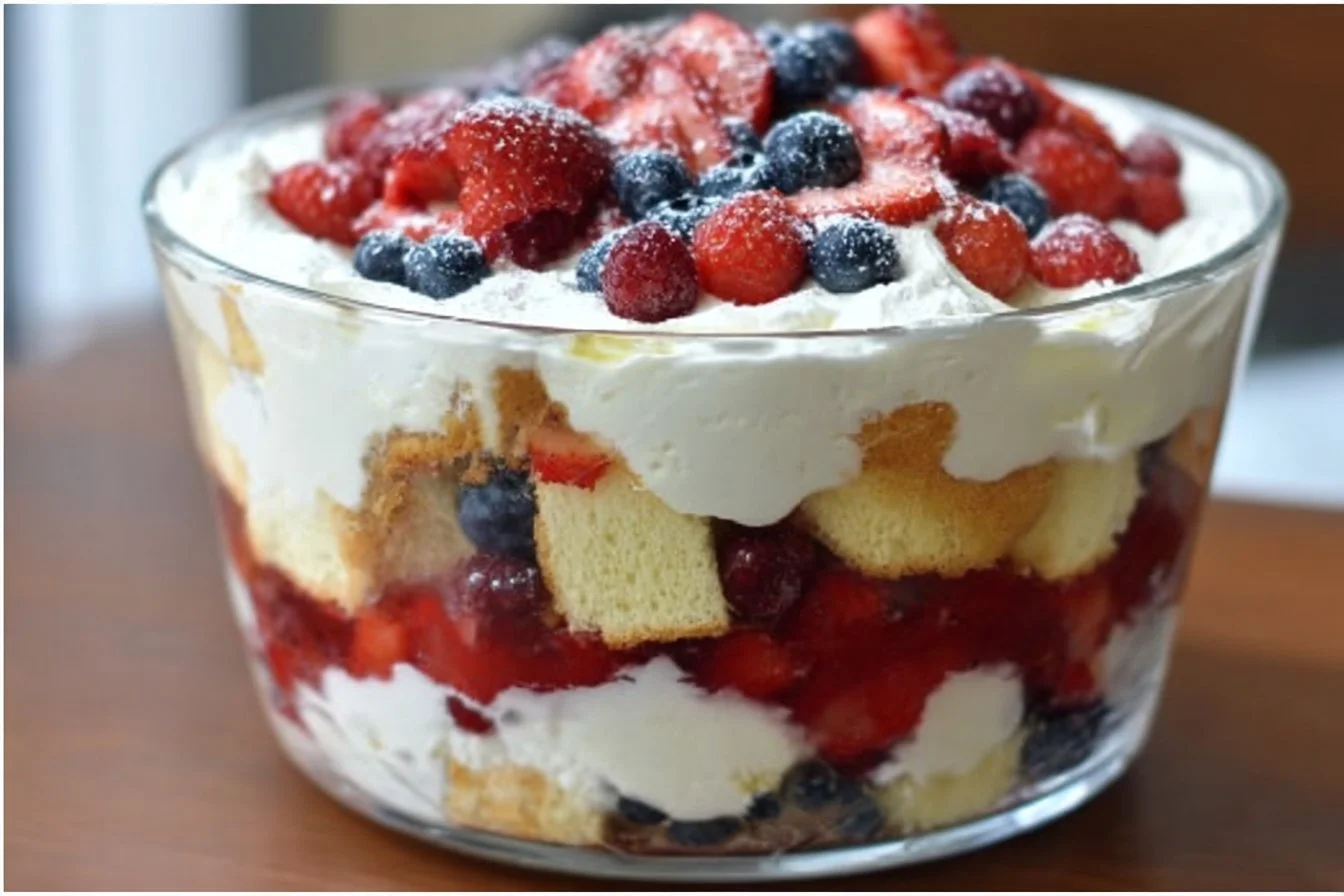 Angel Food Berry Trifle