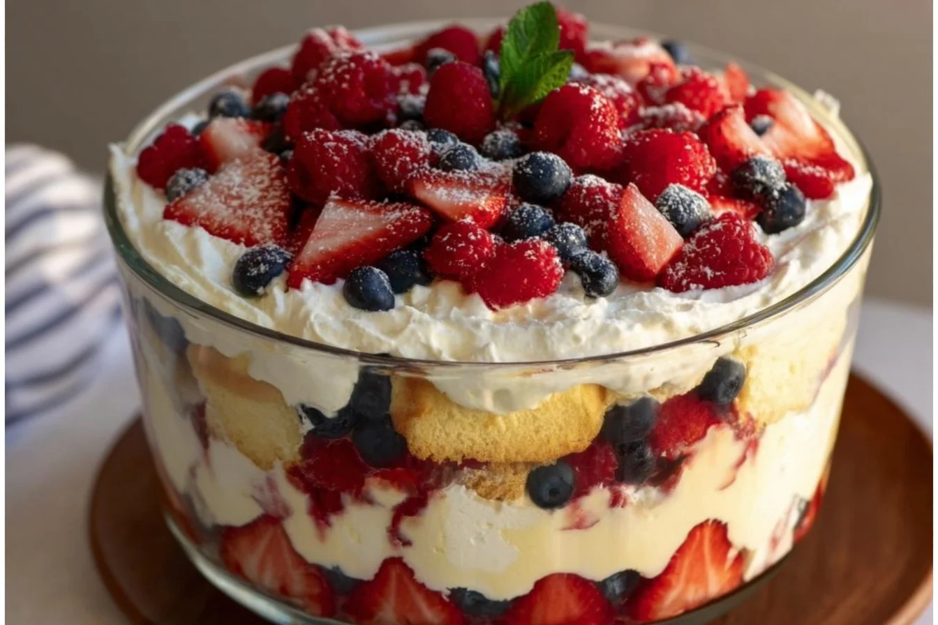Angel Food Berry Trifle