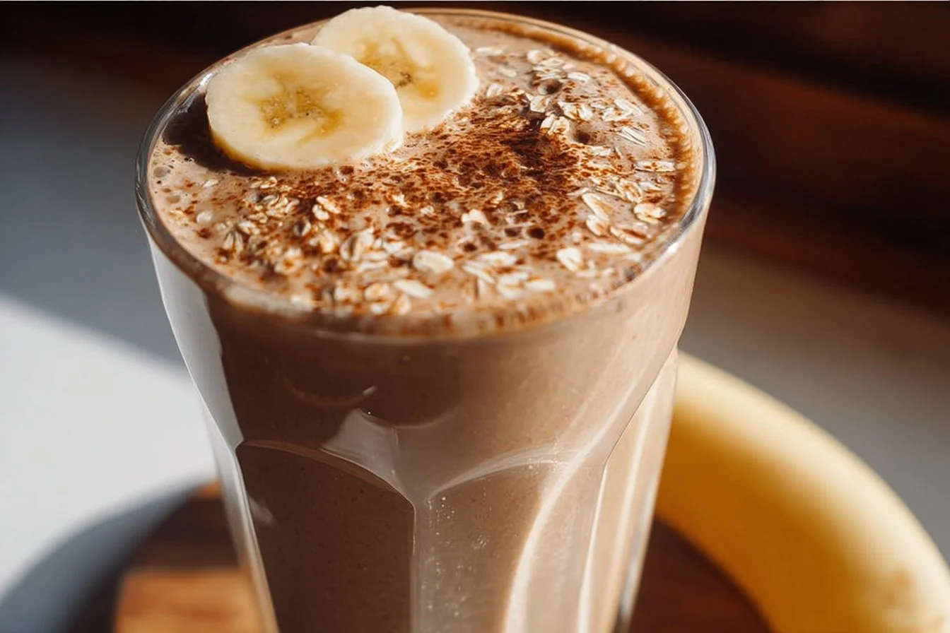 Banana Protein Coffee Smoothie