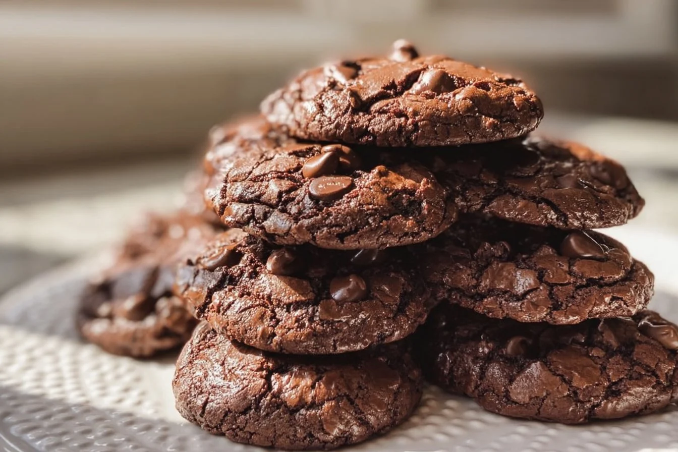 Delicious brownies made from brownie mix cookies