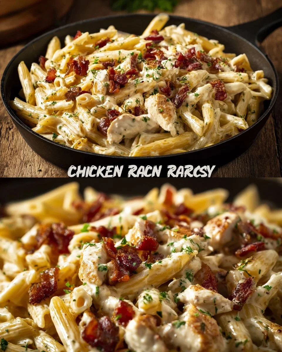 Chicken Bacon Ranch Pasta