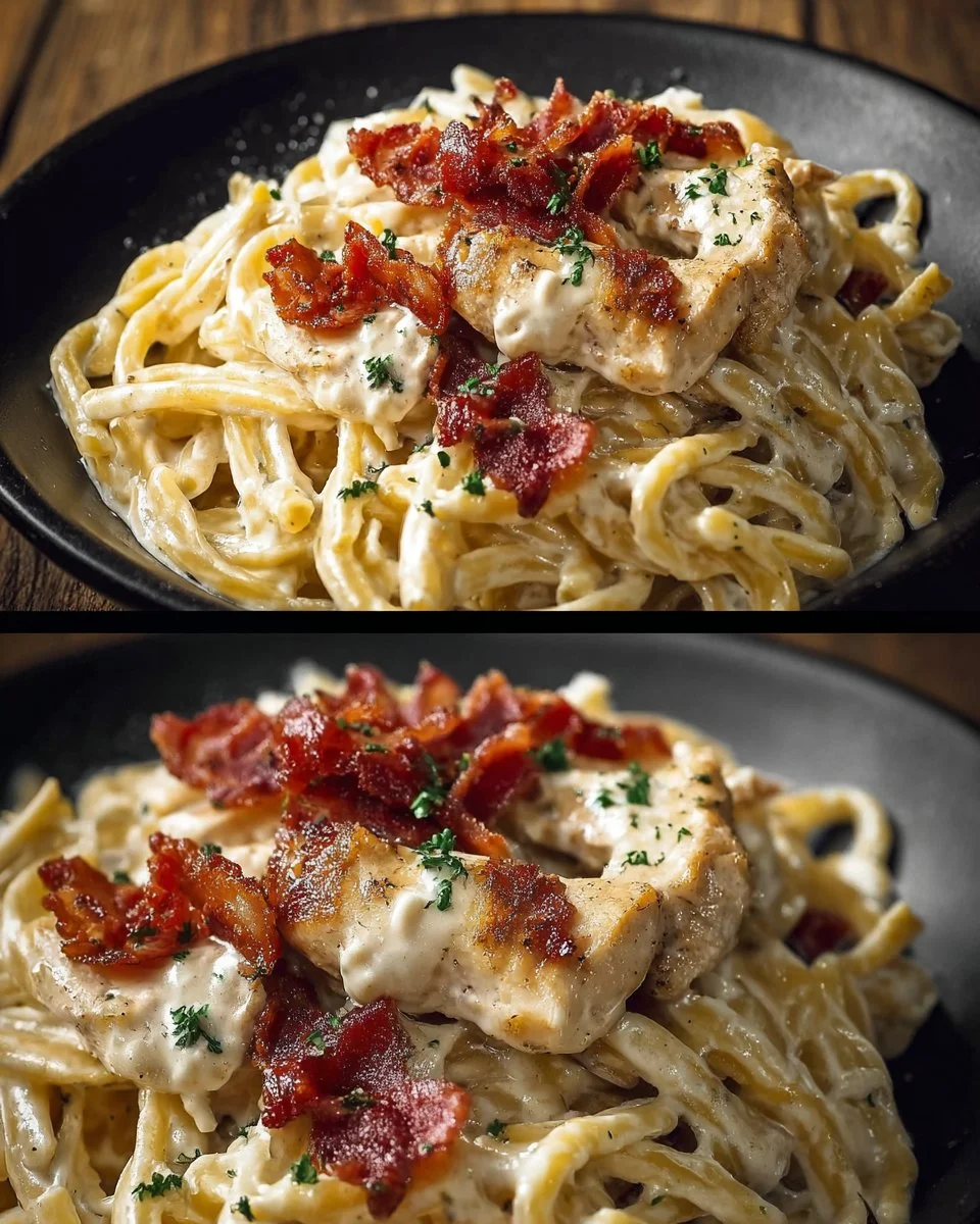Chicken Bacon Ranch Pasta