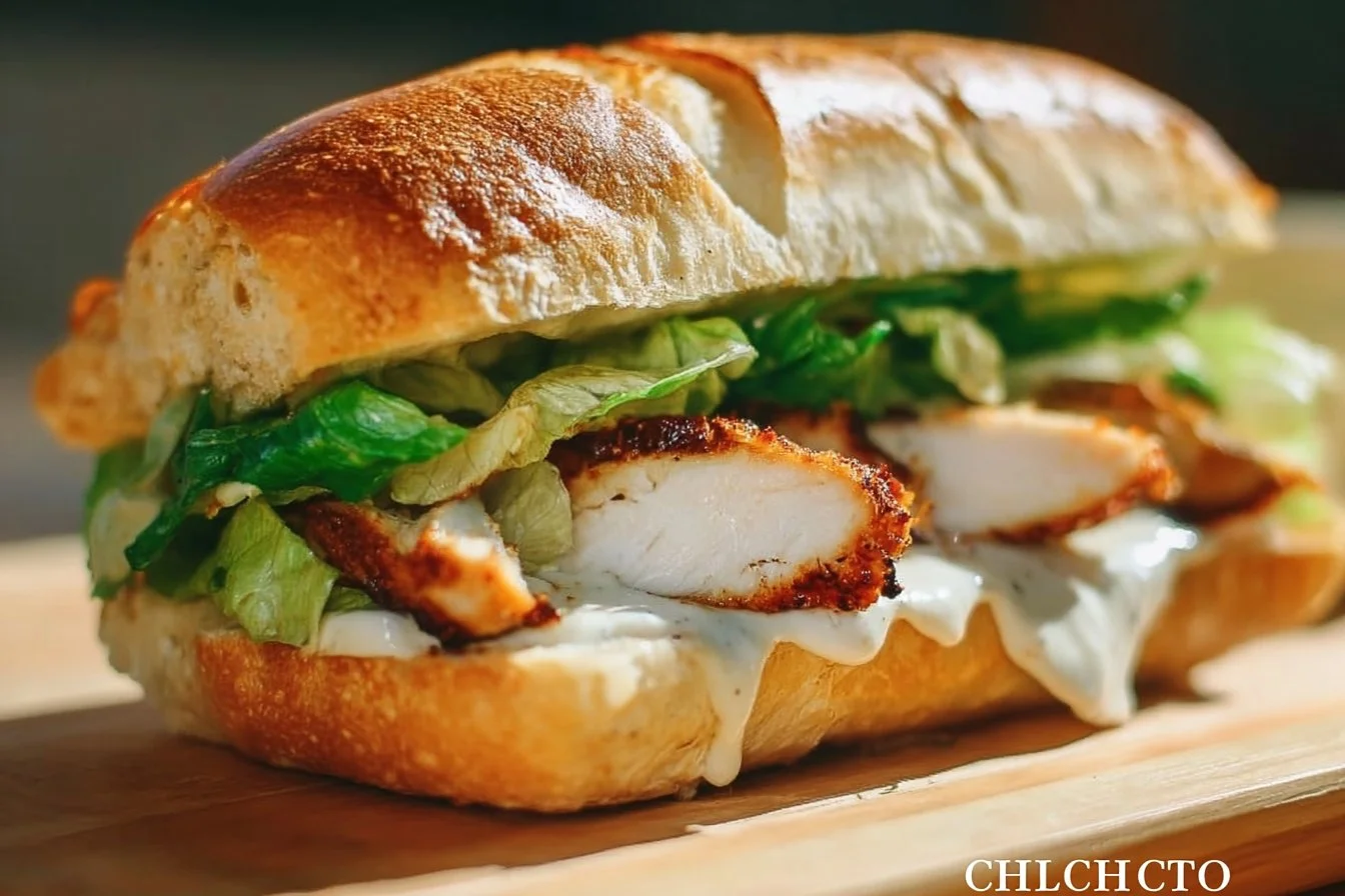 Chicken Caesar Sandwich