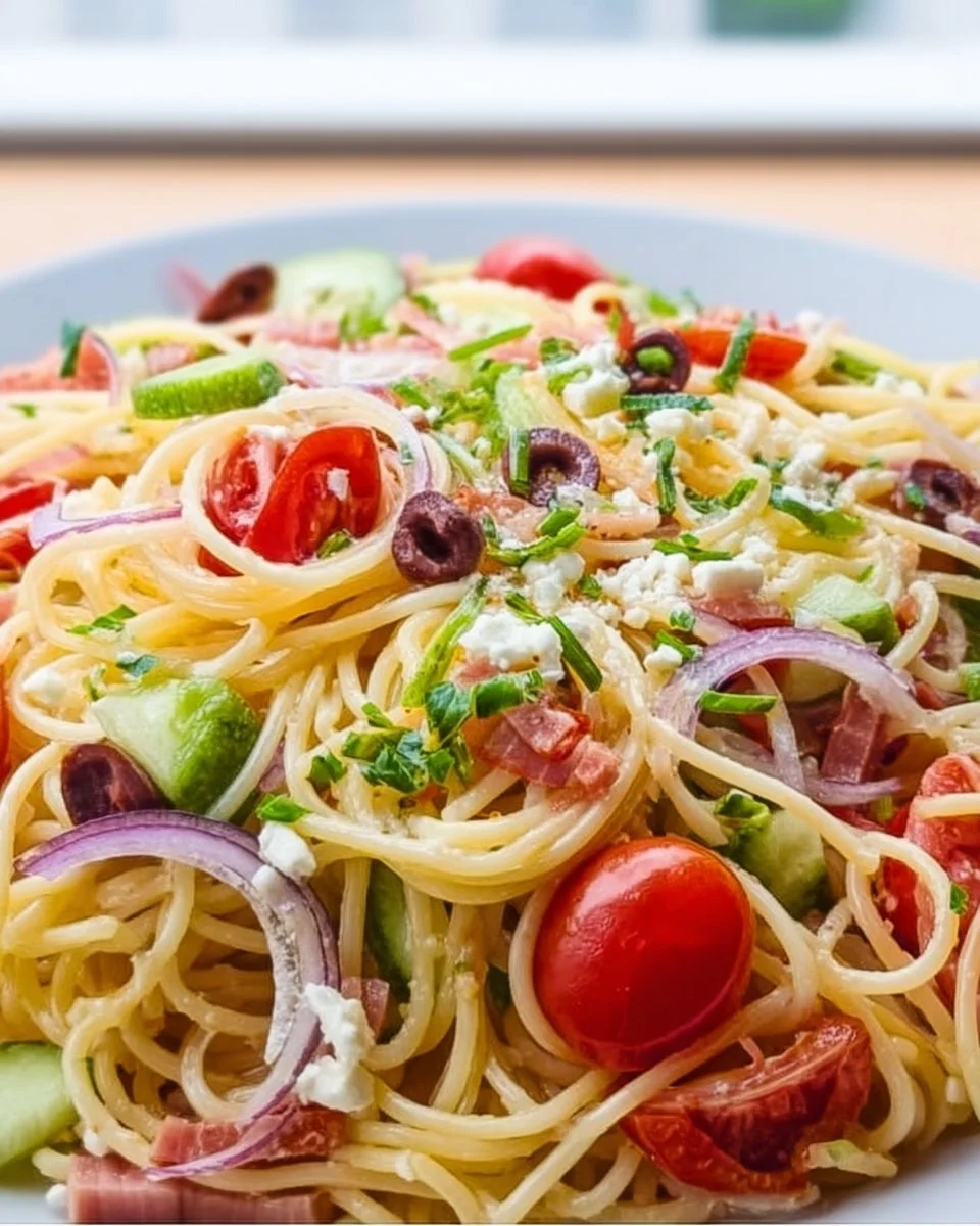 Cold Spaghetti Salad