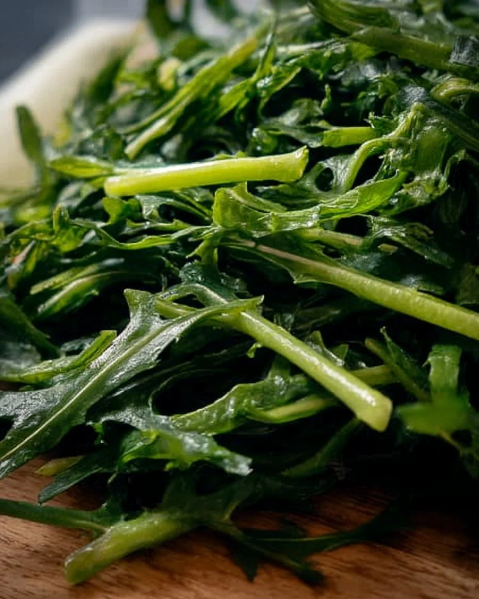 Cooking Dandelion Greens