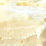 Delicious Cream Cheese Lemonade Pie served on a dessert plate.