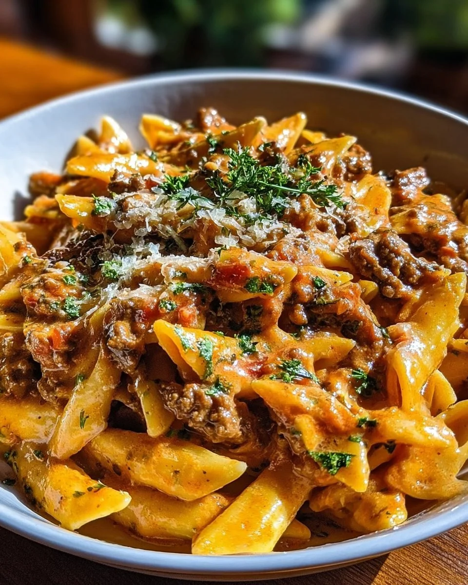 Creamy Beef Pasta
