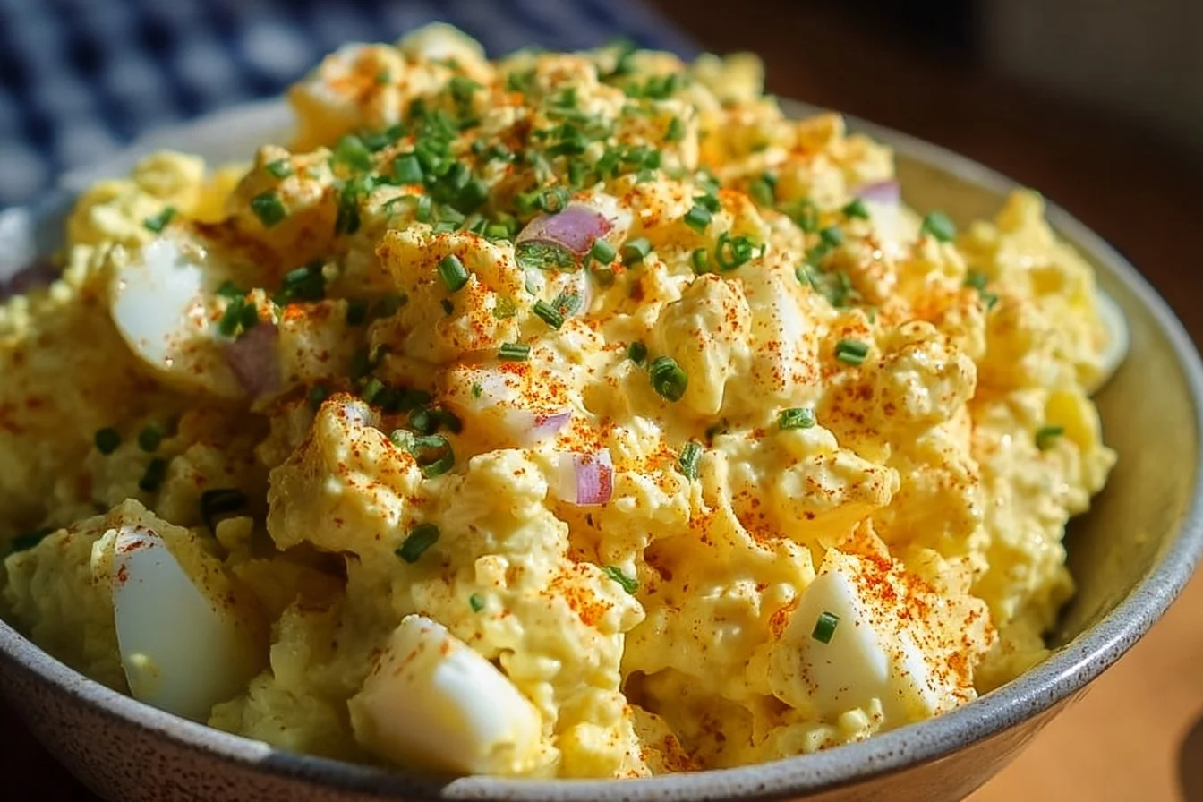 Creamy Deviled Egg Potato Salad