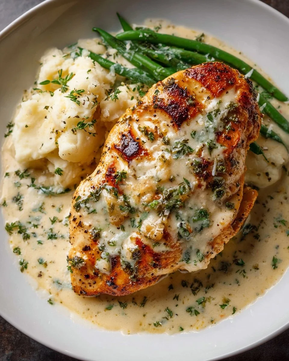 Creamy Garlic Parmesan Chicken Breast