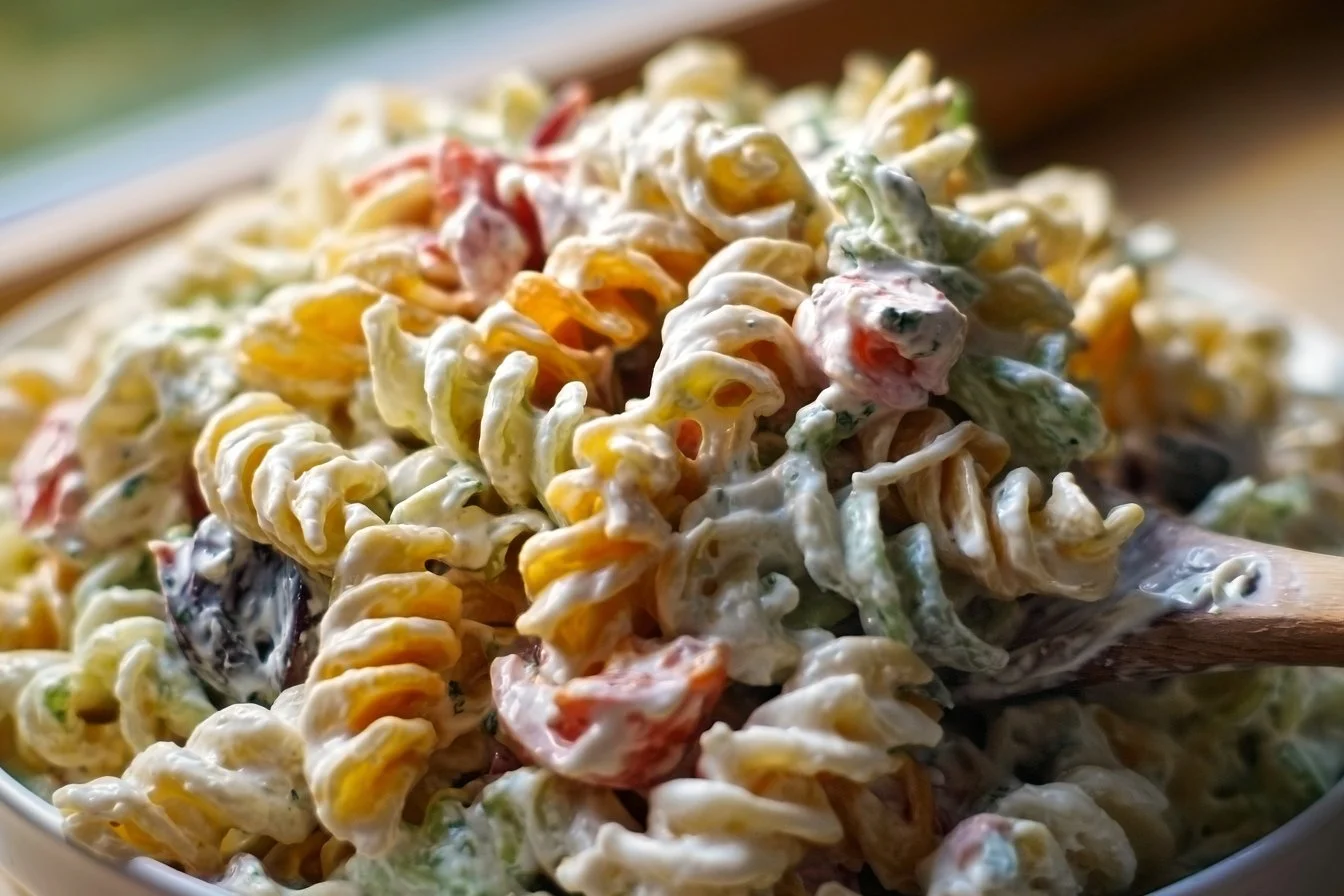 Creamy Ranch Pasta Salad