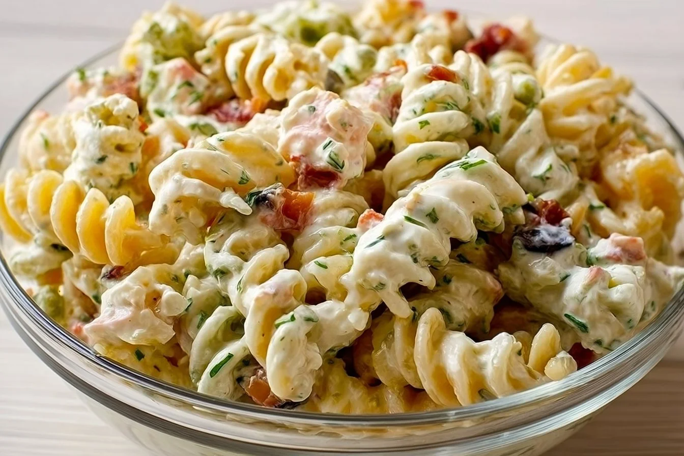 Creamy Ranch Pasta Salad