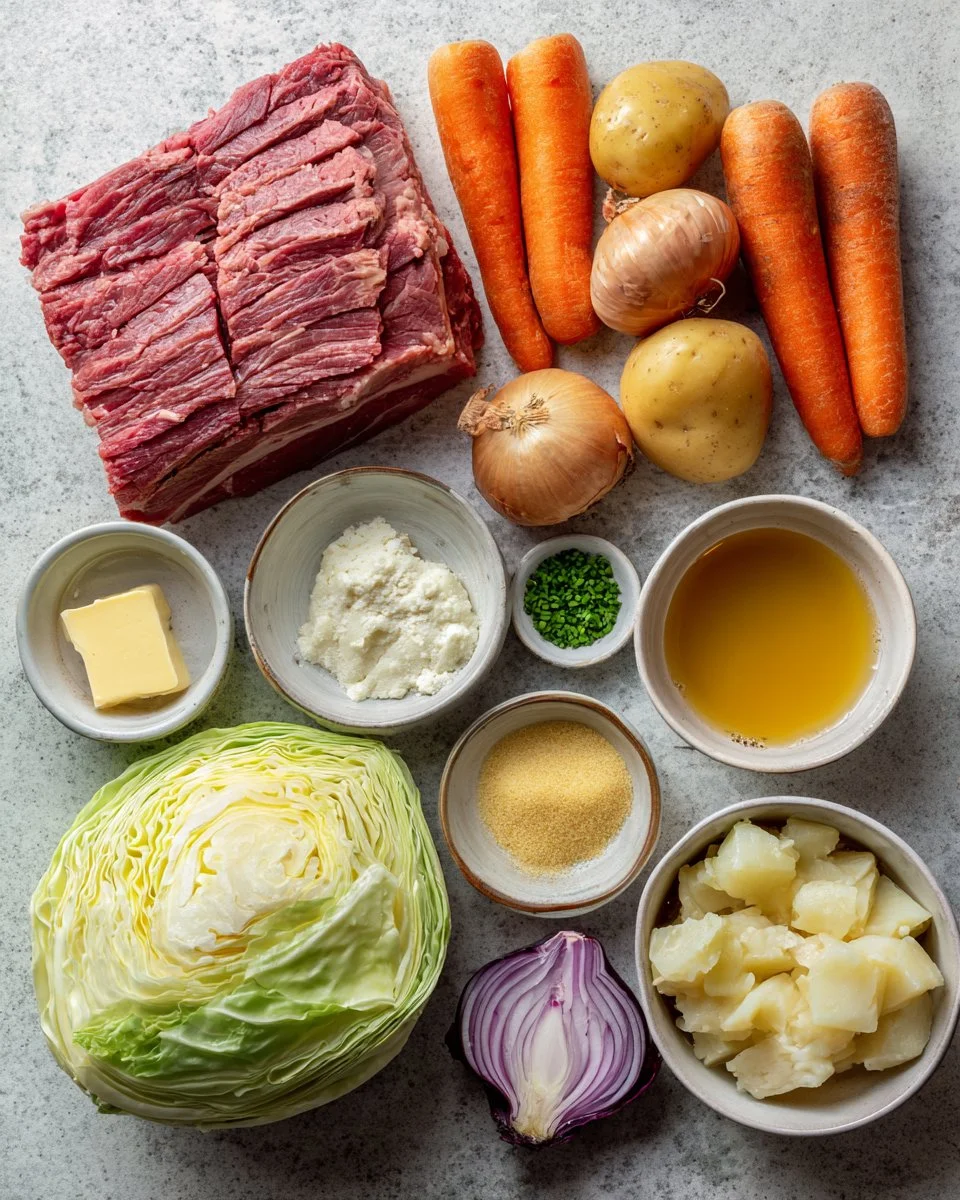 Crockpot Corned Beef and Cabbage