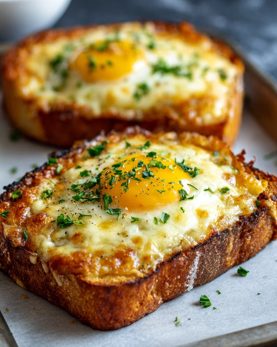 Egg and Cheese Toasts: Crispy, Cheesy, and Amazingly Quick