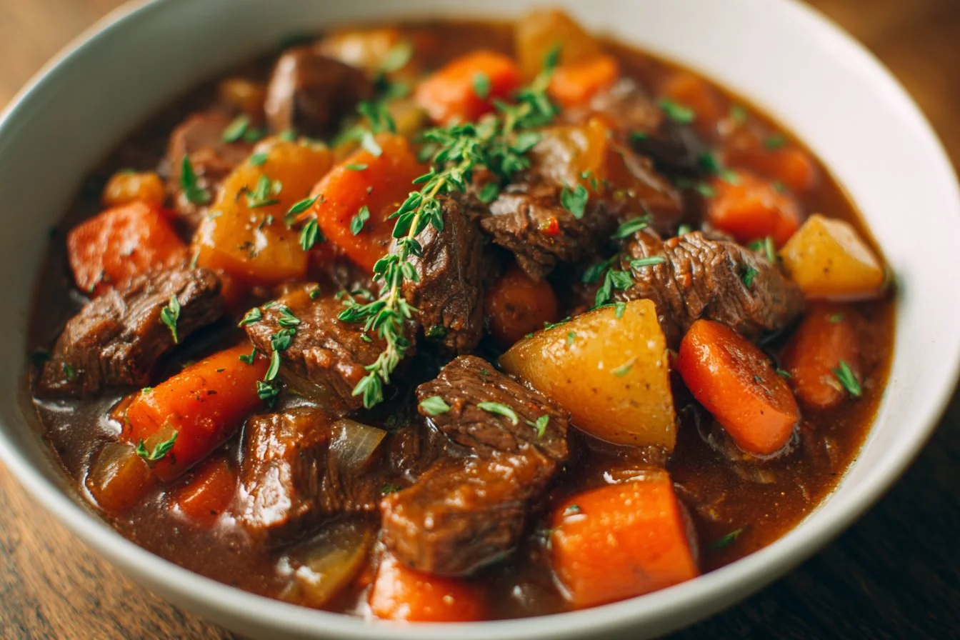 Hearty Beef Stew for a Cozy Autumn Night