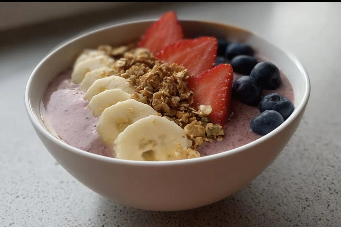 High Protein Breakfast Smoothie Bowl