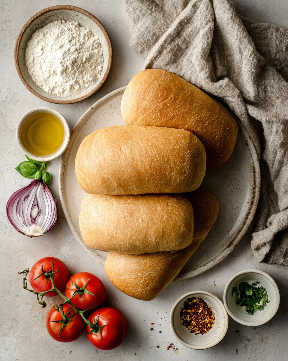 Homemade Hoagie Rolls